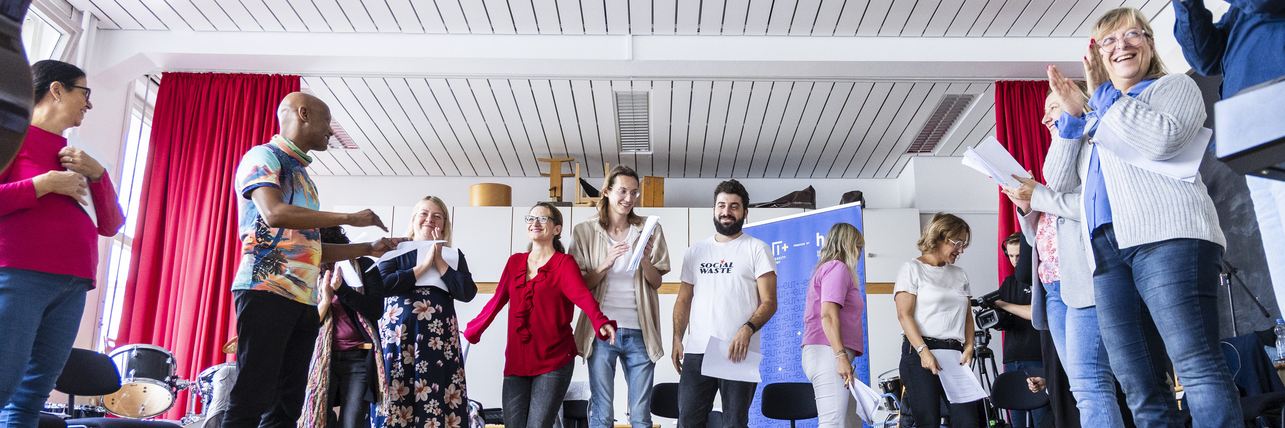 EUT+-Chor bei der Probe