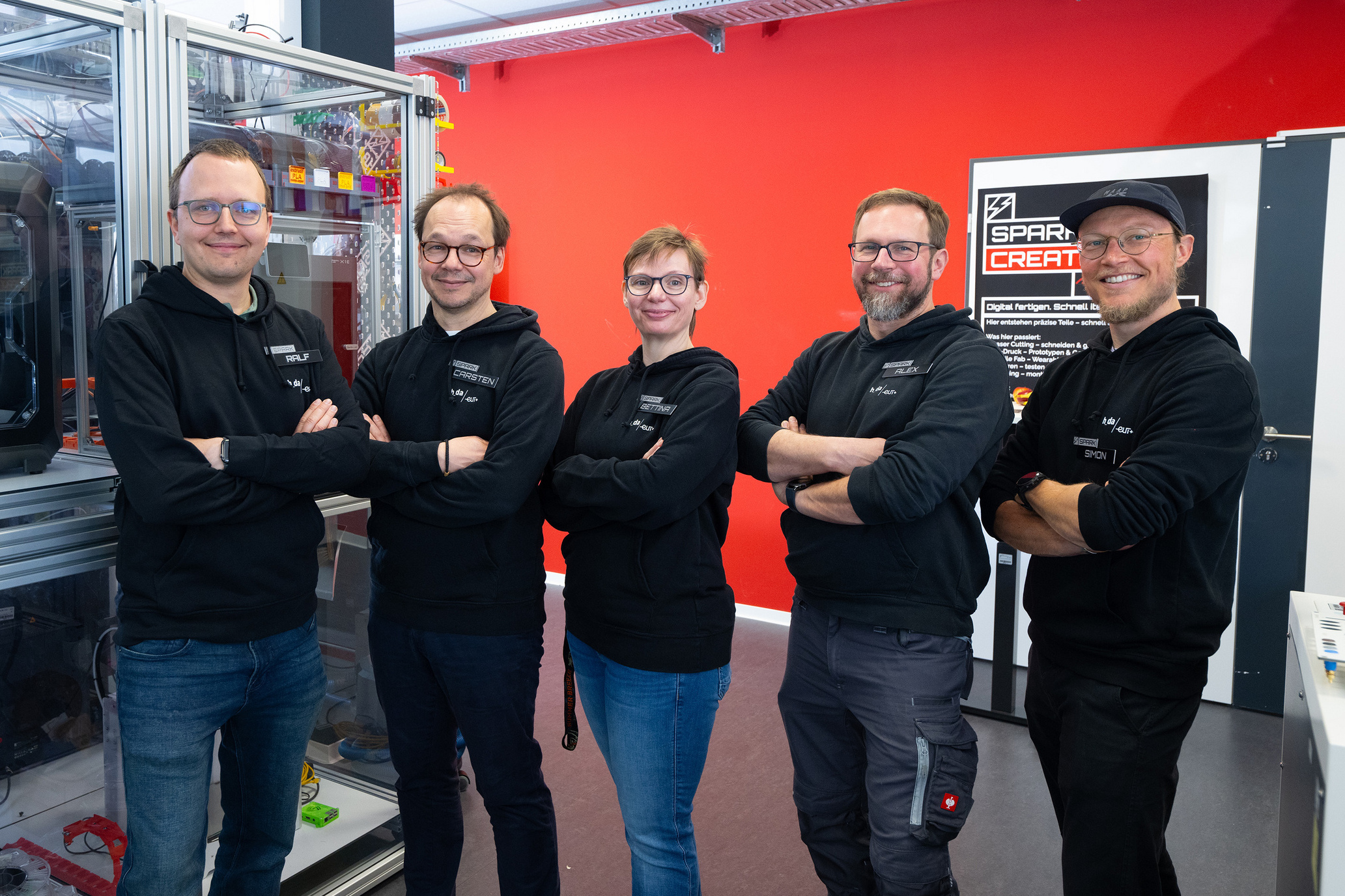 Gruppenfoto Spark-Team