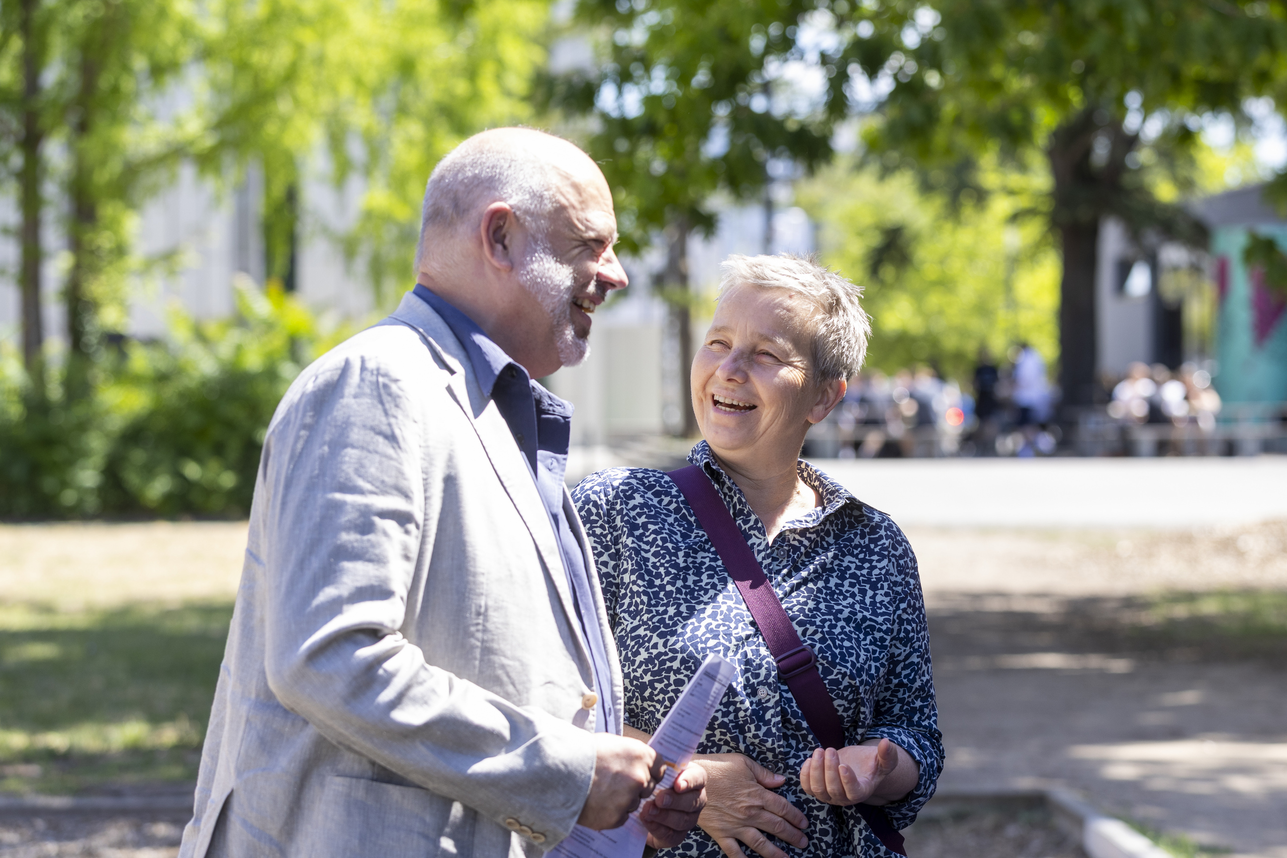 Prof. Steinmetz and Prof. Saenger