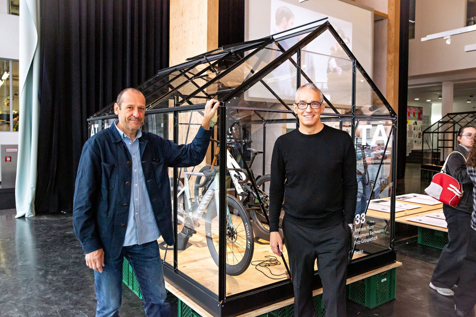 Kuratoren Prof. Tom Philipp und Prof. Tino Melzer 